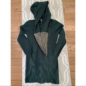 Free People Zip Cardigan